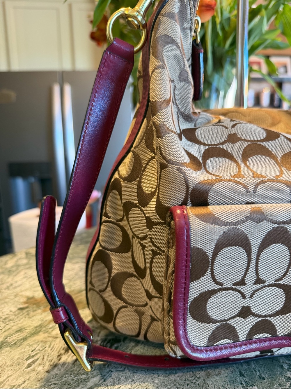 Coach Legacy Courtney Signature Hobo Bag - Picture 4 of 5